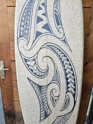 Wau Surfboard Eco Maori Bild 5