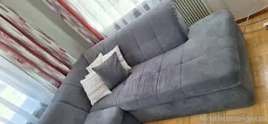 neuwertige Couch mit Bettfunktion Bild 2