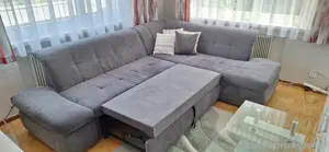 neuwertige Couch mit Bettfunktion Bild 3