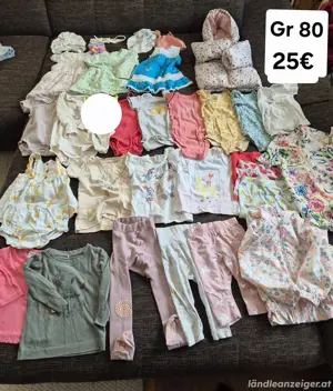 Kleiderpaket Mädchen Gr 80