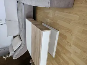 Schöne Wohnzimmer Eck-Couch mit Tisch Bild 4
