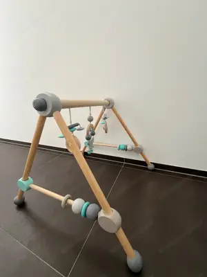 Kinderspielbogen   Spieltrapez aus Holz