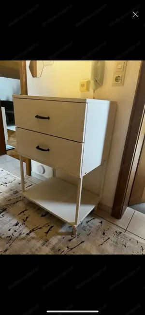 Kommode mit 2 Schubladen Ikea Bild 5