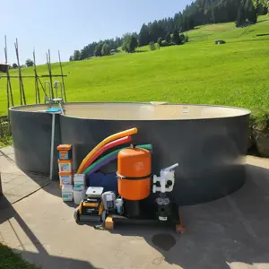 Poolauflösung, Pool, große Filteranlage, Poolroboter, Dosiergerät, viel Zubehör siehe Fotos