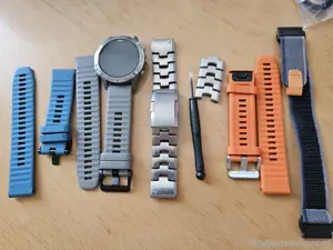    Garmin fenix 6 Sapphire Titanium   Premium-Uhr mit Extras!  