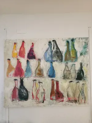 Bild 100 x 80 cm, handgemalt