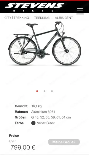 Herrenfahrrad Stevens  Bild 4