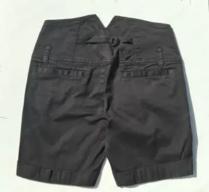 Schwarze Damen Shorts von Diesel  Bild 2