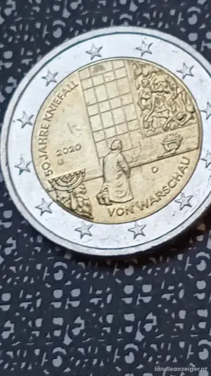 2 euro  münzen 2020 g 50 Jahre  kniffel  von Warschau 