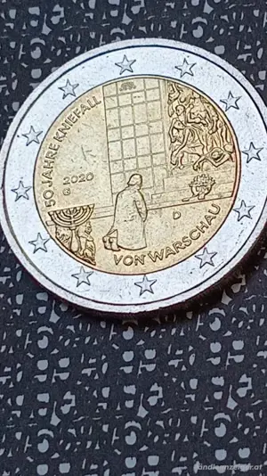 2 euro  münzen 2020 g 50 Jahre  kniffel  von Warschau  Bild 2
