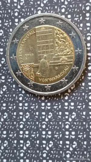 2 euro  münzen 2020 g 50 Jahre  kniffel  von Warschau  Bild 3