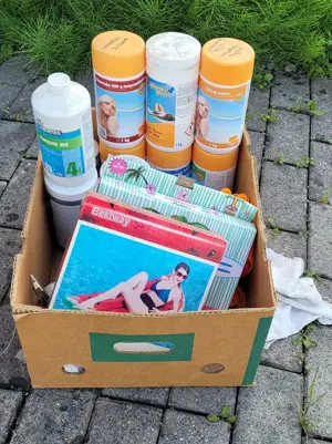 Pool Filterpumpe mit div zubehör Bild 2
