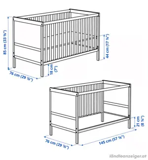 IKEA Sundvik Gitterbett Bild 2