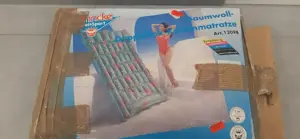 Doppelluftmatratze aus Baumwolle NEU