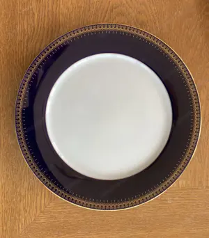 Sammler-Kaffeeservice "Romanov", kobaltblau mit Goldrand 6-teilig komplett Bild 6