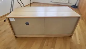 TV-Audio Board teilmassiv aus Buchenholz, gebraucht Bild 4