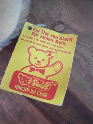 Steiff Teddybär Rote Schleife 0201 36 Bild 6