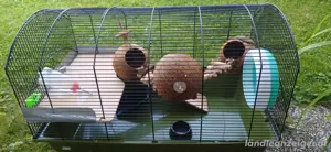 komplettes Kleintiergehege