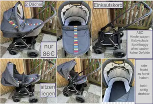 ABC Kinderwagen Buggy Babyschale