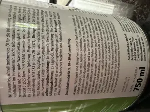 Legno Öl , für den Innenbereich 750 ml  Bild 3