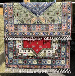 Wollteppich türkischer Konya 2-seitig 220 x 150 cm Orientteppich Bild 5