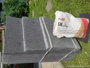 Dämmplatten + klebemörtel