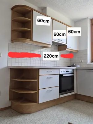 U-Küche - zu verschenken inkl Geräte Bild 2