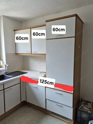 U-Küche - zu verschenken inkl Geräte Bild 6