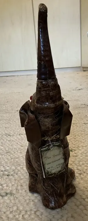 Rarität: 0,75 l Vin Santo von Gabriele Borghini, Certaldo  Fi im Elefantendekanter Bild 4