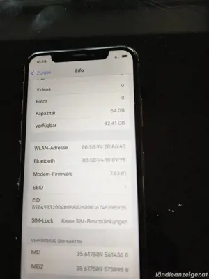 iPhone XS Gold  Bild 4