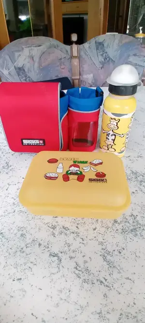 SIGG Kinder Jausenbox und Trinkflasche