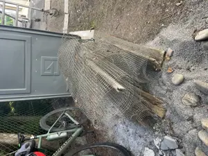 Hasengitter, Maschendraht, Zaun