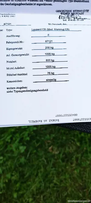 Mammut CB Anhänger gebremst  Bild 3