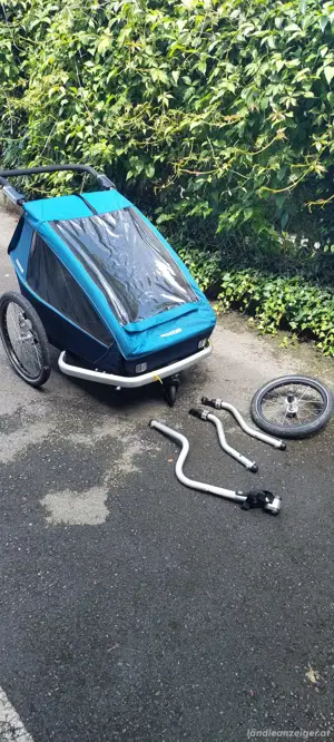 CROOZER Kinderfahrradanhänger Kid Keeke für 2 Kinder Bild 3