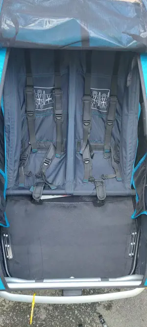 CROOZER Kinderfahrradanhänger Kid Keeke für 2 Kinder Bild 8