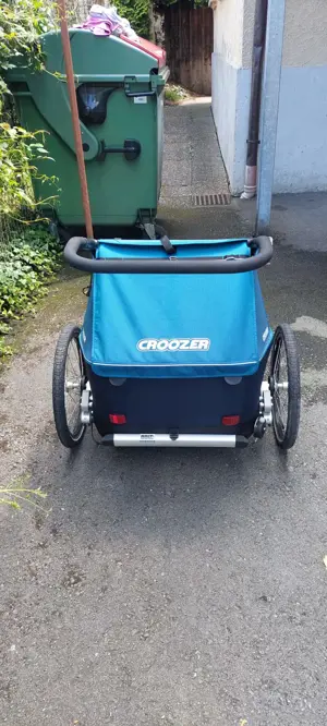 CROOZER Kinderfahrradanhänger Kid Keeke für 2 Kinder Bild 4