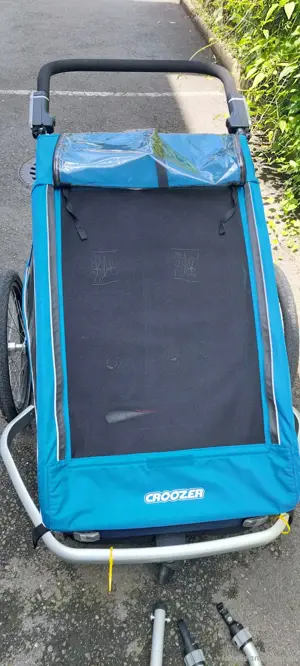 CROOZER Kinderfahrradanhänger Kid Keeke für 2 Kinder Bild 6