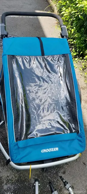 CROOZER Kinderfahrradanhänger Kid Keeke für 2 Kinder Bild 7