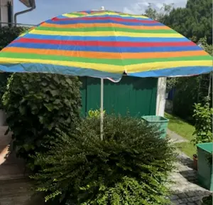 Sonnenschirm bunt Bild 2