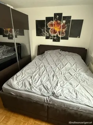 Boxspringbett mit Stauraum
