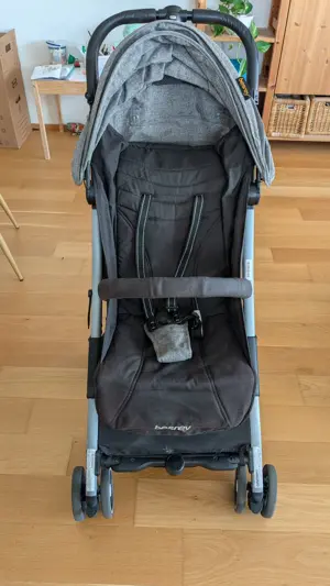 Kinderwagen Buggy mit Regenschutz und Aufbewahrungstasche Bild 10