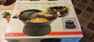 Fondue Wok Set Clatronic NEU Bild 2
