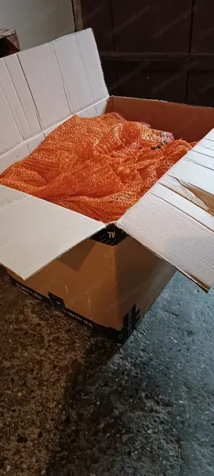 Netzsack 25kg Kartoffeln Holz Landwirtschaft Bild 2