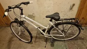 BENGER Damen Fahrrad weiß