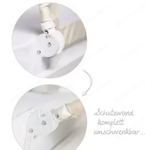Bettgitter, Rausfallschutz, Klipp-Klapp, 150cm, Roba, wie neu Bild 2