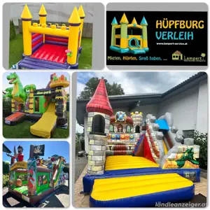 Hüpfburg zu vermieten, Bouncy, Gumpiburg