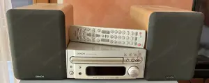 Denon RCD 33M Kompakt-Hifi Radio und CD mit 2 Boxen und Fernbedienung Bild 2