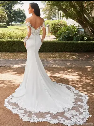 Brautkleid Standesamt Bild 2