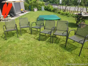 Gartentisch + Stühle