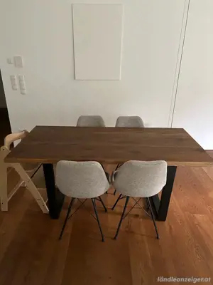 Esstisch Eichenfarbe 90x180 (ohne Stühle)
